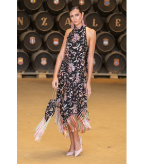 Vestido Andalucía Negro Káhyra