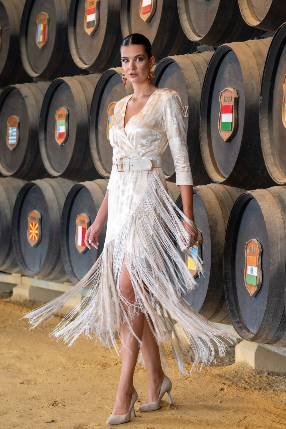 Vestido Catavino Beige Káhyra