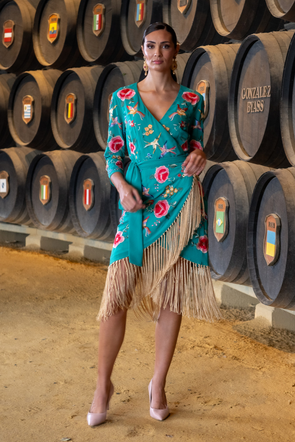 Vestido Cepa Verde Káhyra