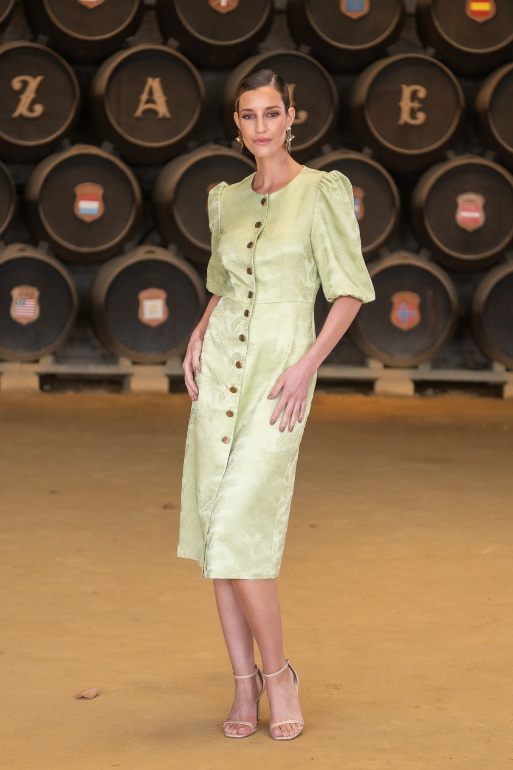 Vestido Frizzante Verde Káhyra