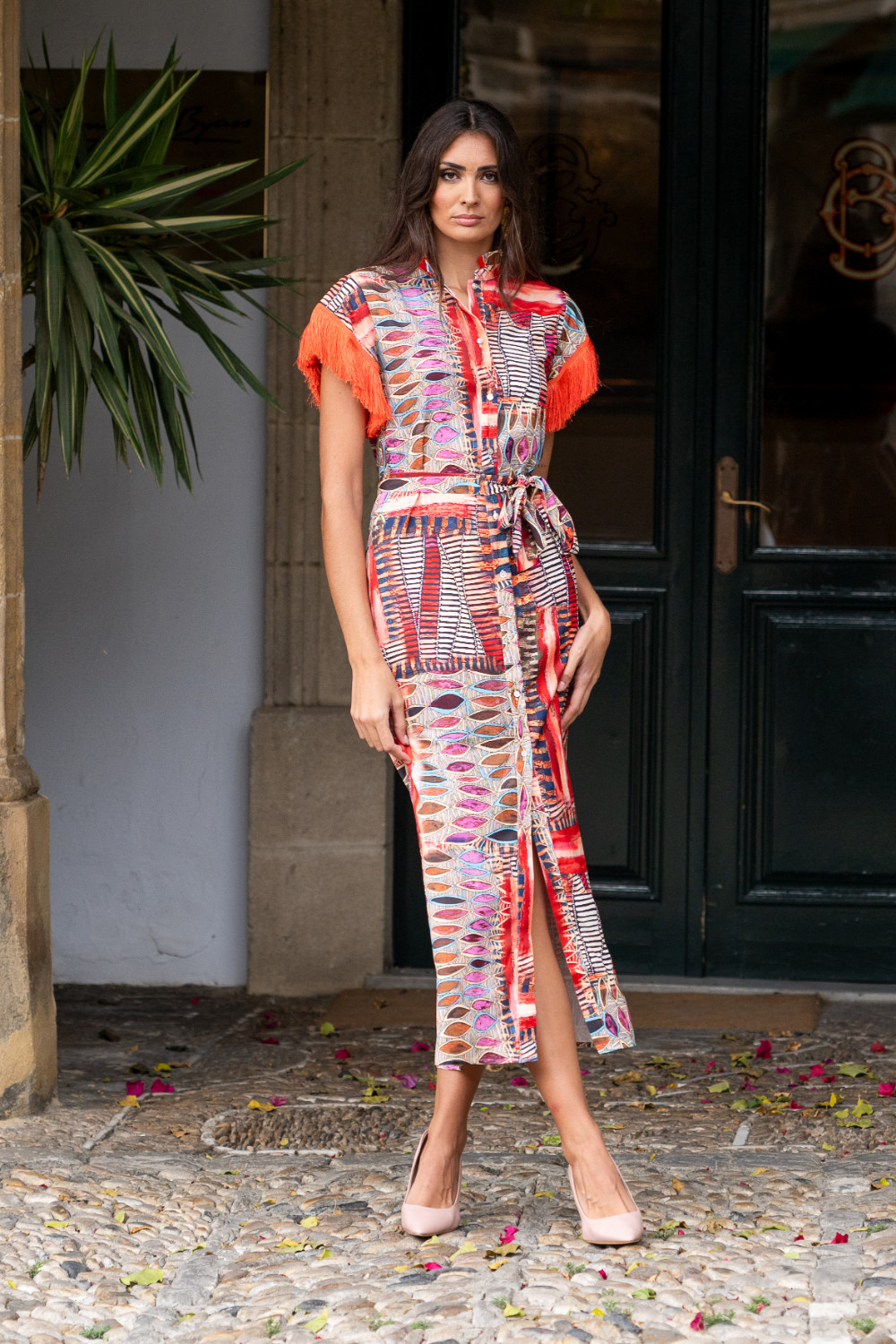 Vestido Jara Orange Káhyra