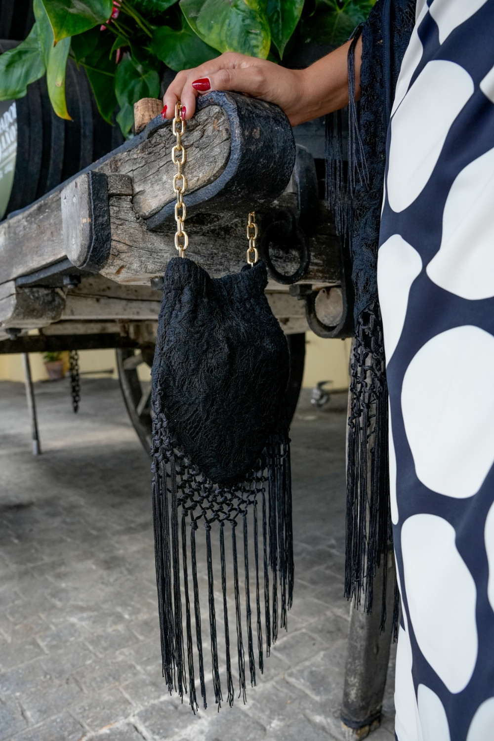 Bolso Saeta negro kahyra