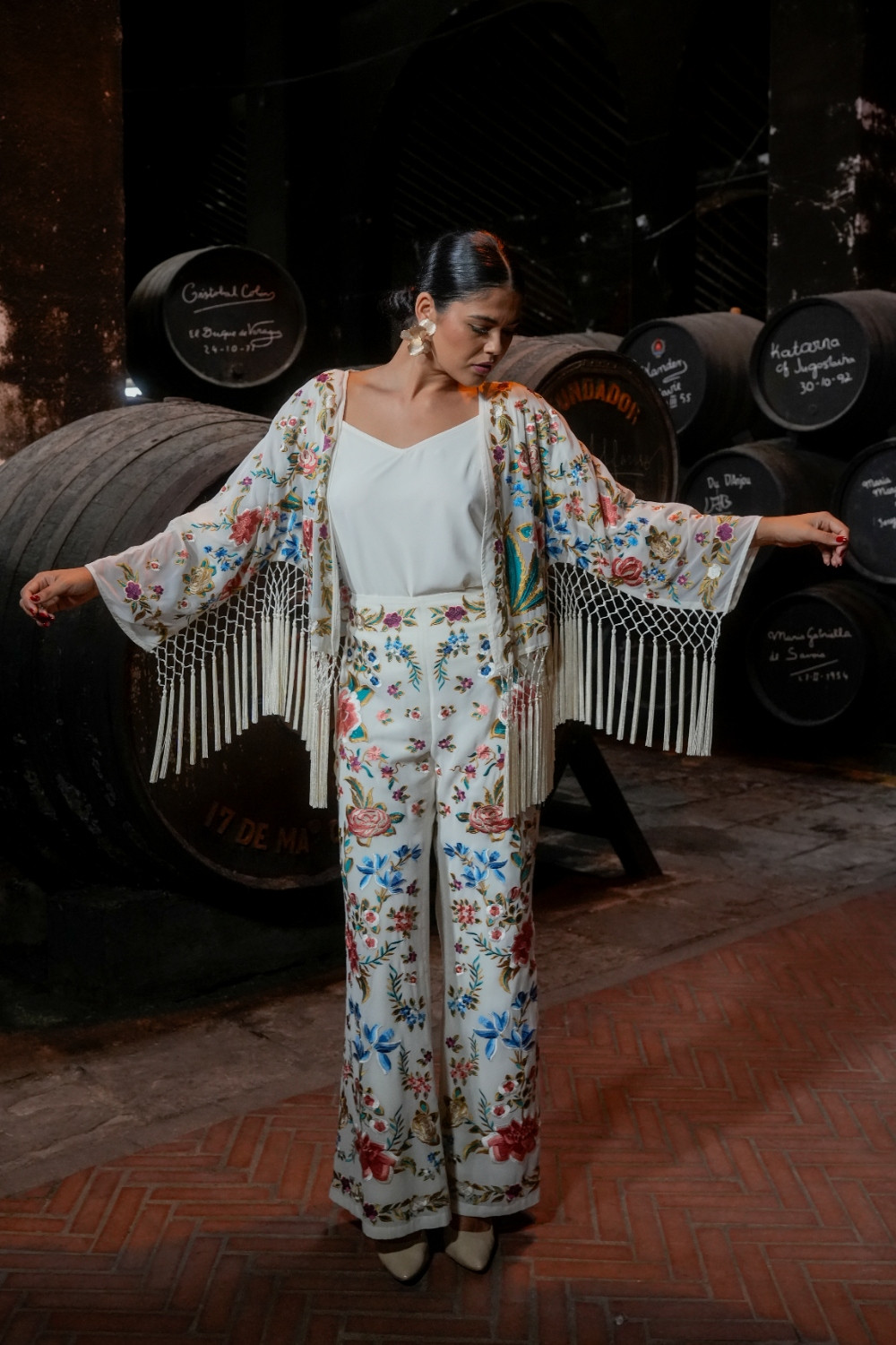 Chaqueta Valle marfil káhyra