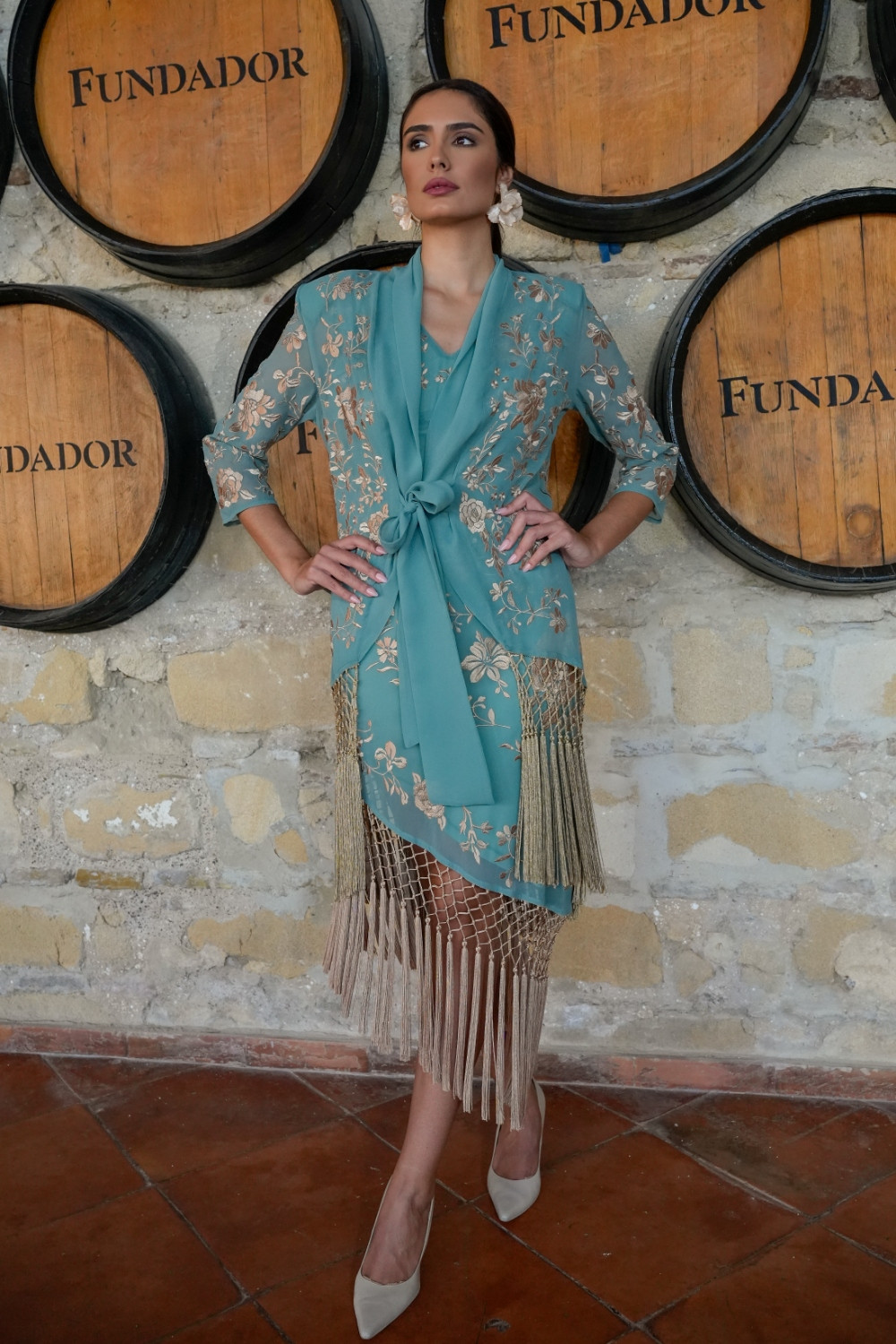 Chaqueta Jazmín verde  Kháyra