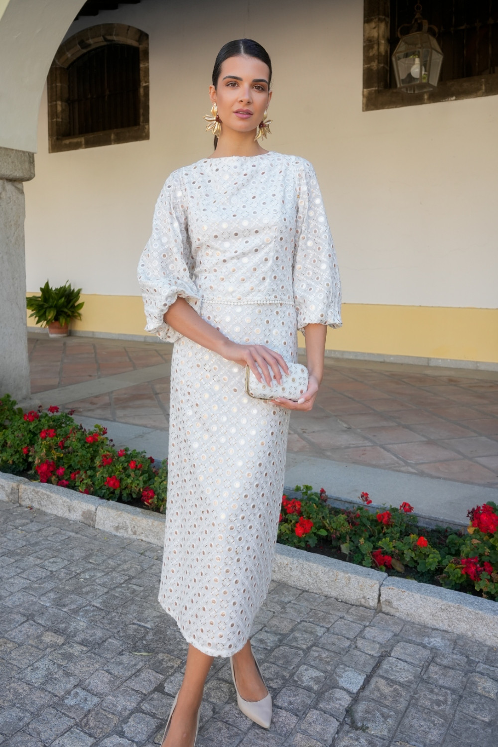 Top Cristal beige Kahyra