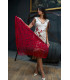 Mantón saeta rojo Káhyra