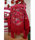 Mantón Feria rojo Káhyra