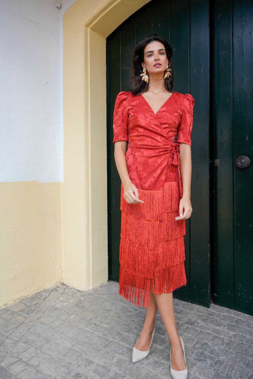 Vestido Encanto rojo Káhyra