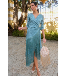 Vestido Luz verde Kahyra