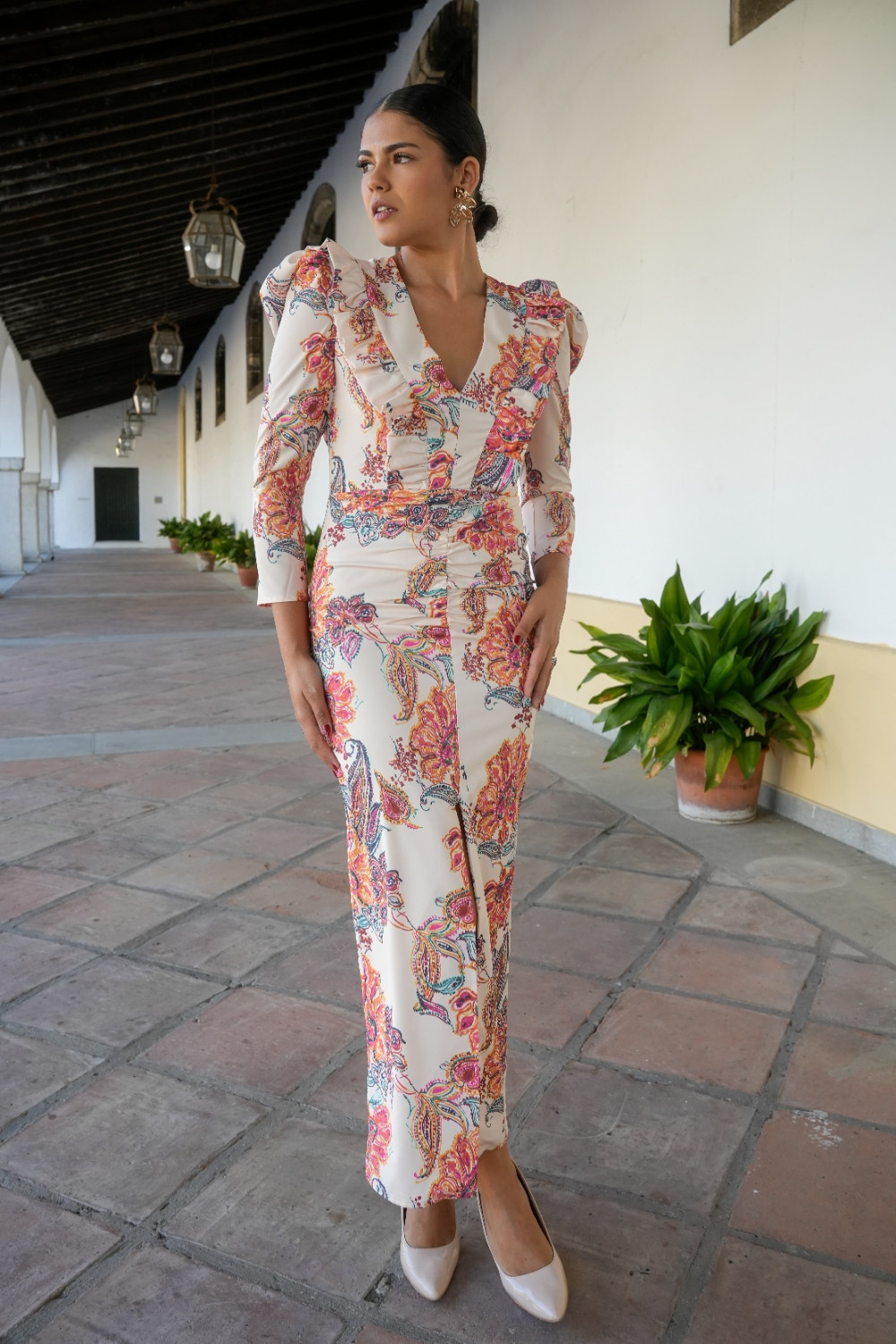 Vestido Triana cashimir Káhyra