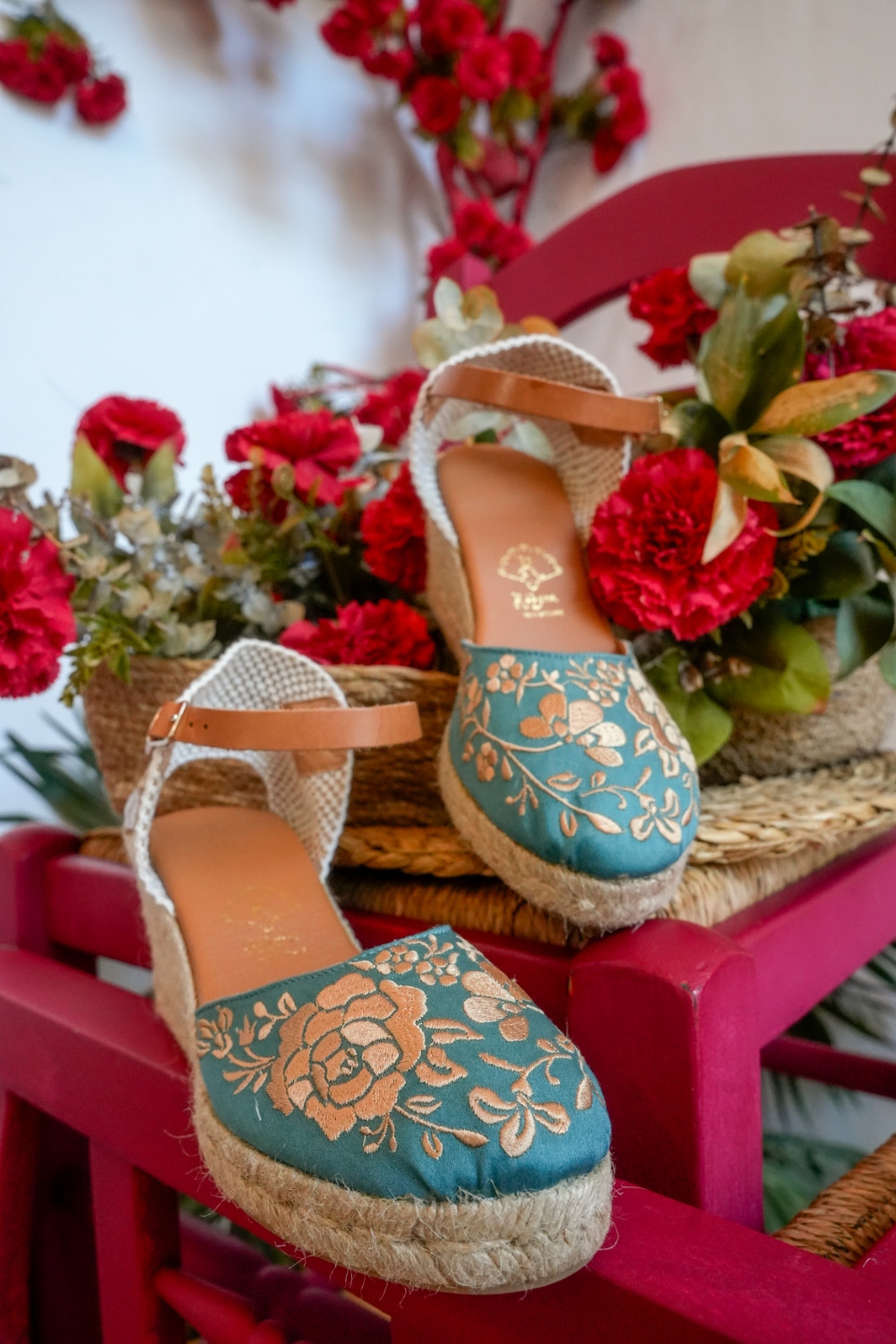 Alpargata Jazmín verde Káhyra