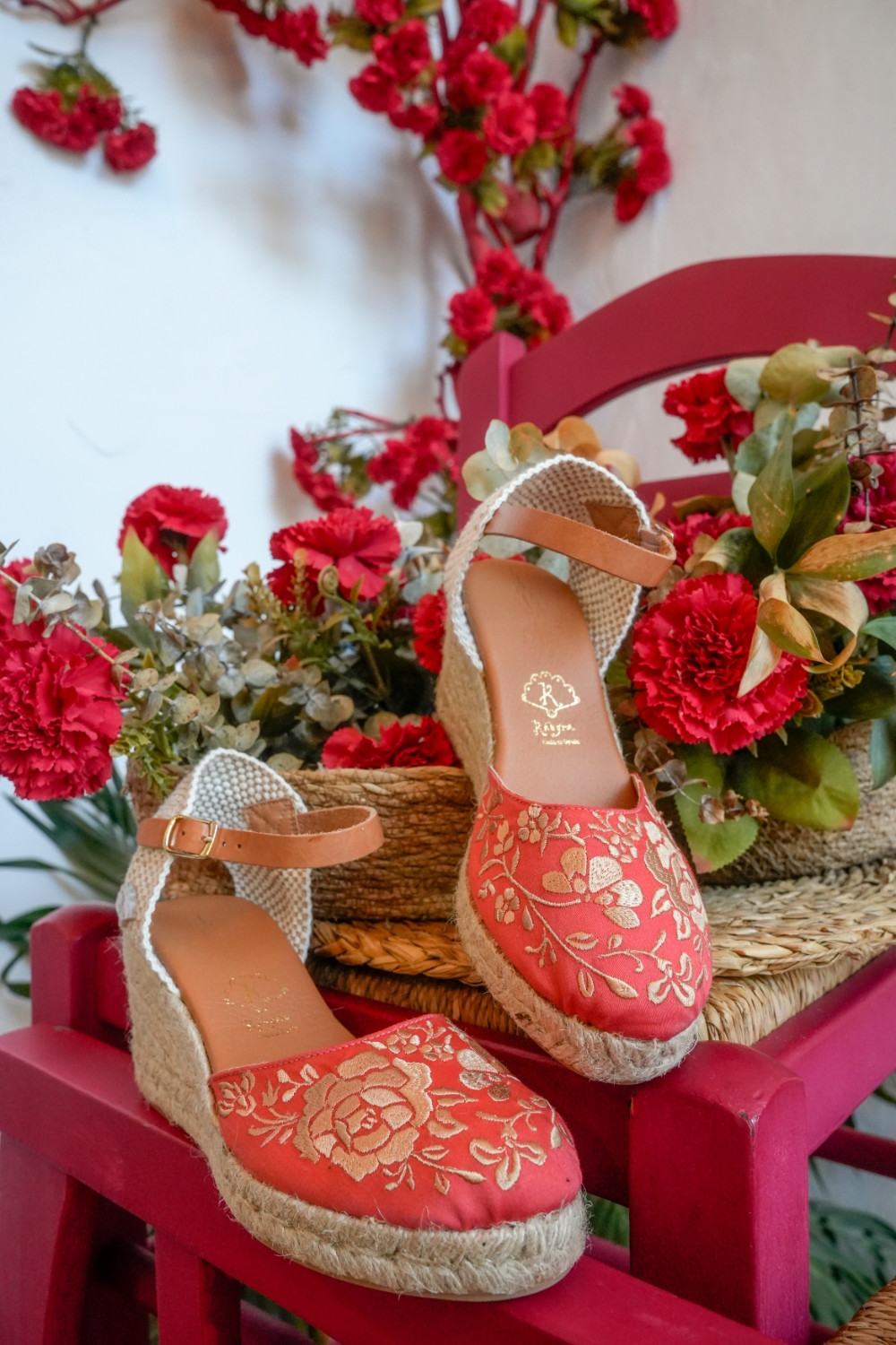 Alpargata Jazmín salmón Káhyra