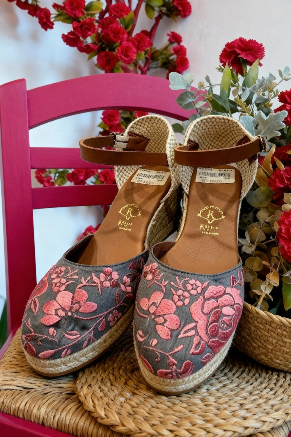 Alpargata Jazmín gris Káhyra