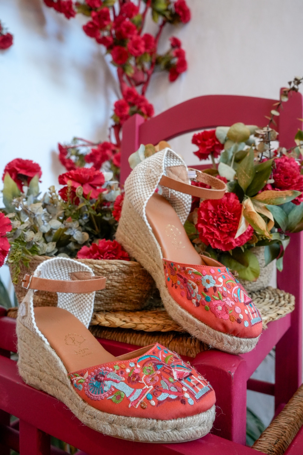 Alpargata Loto coral Kahyra