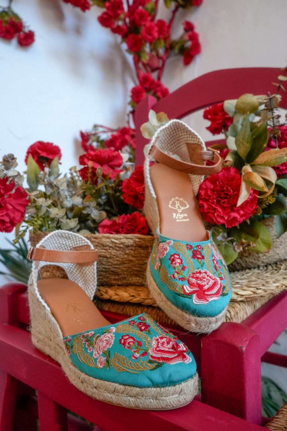 Alpargata Pasodoble aqua Káhyra