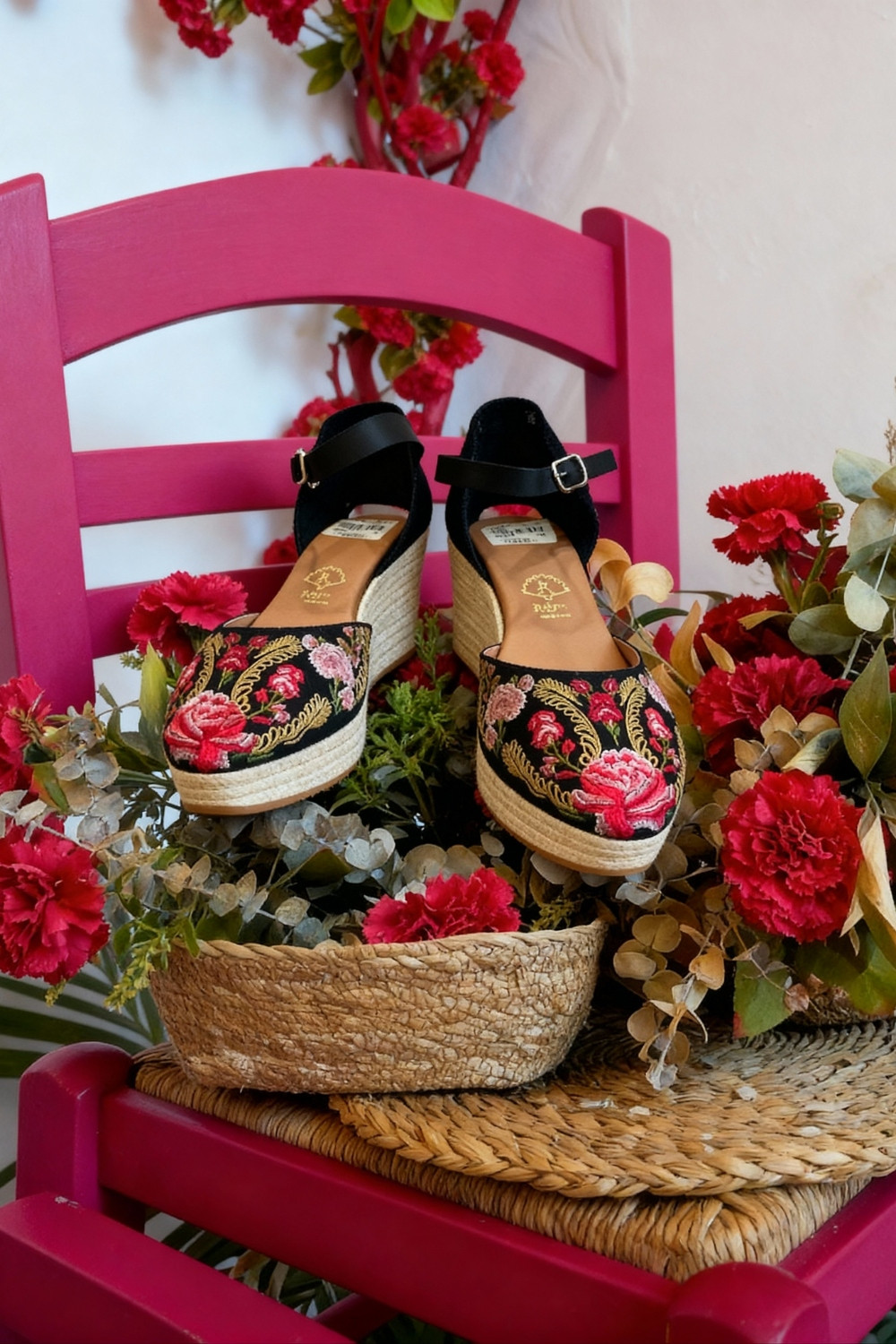 Alpargata Pasodoble negro Káhyra