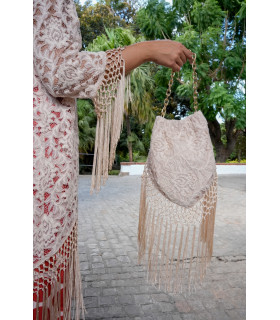 Bolso Saeta marfil kahyra