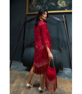 Bolso Saeta rojo kahyra