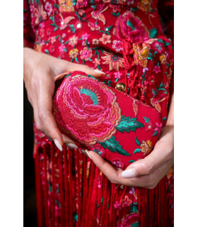 Bolso feria rojo Kahyra