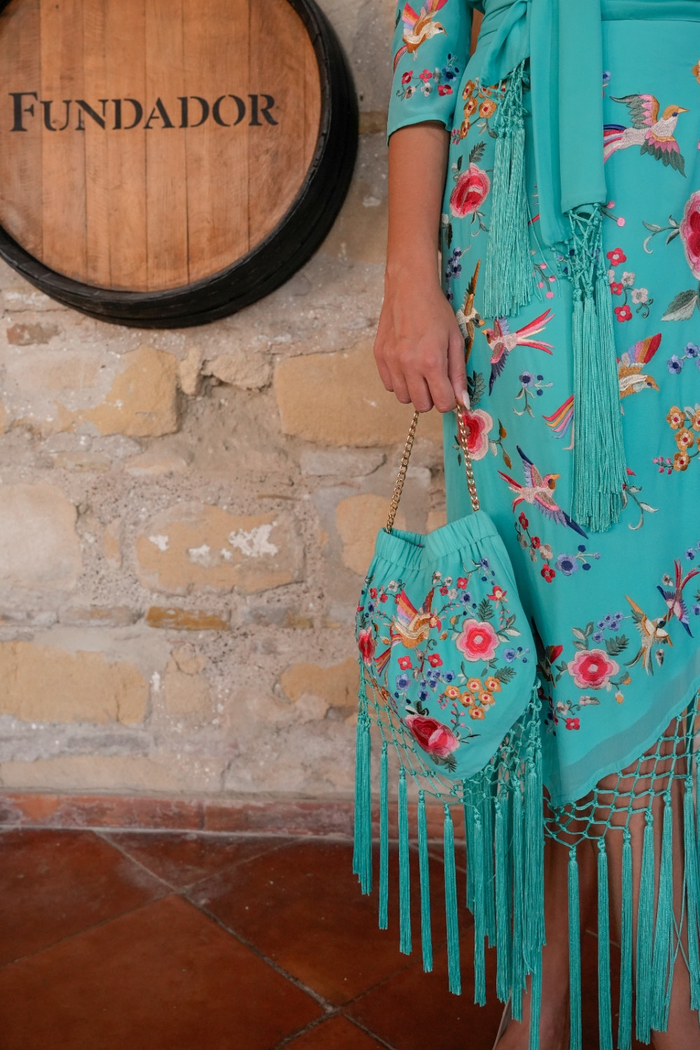 Bolso Dalia aqua kahyra