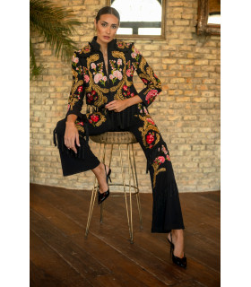 Chaqueta Pasodoble torera negra Káhyra