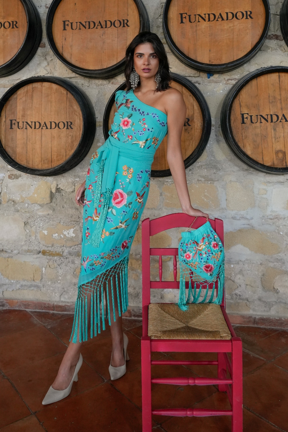 Falda Dalia aqua Káhyra