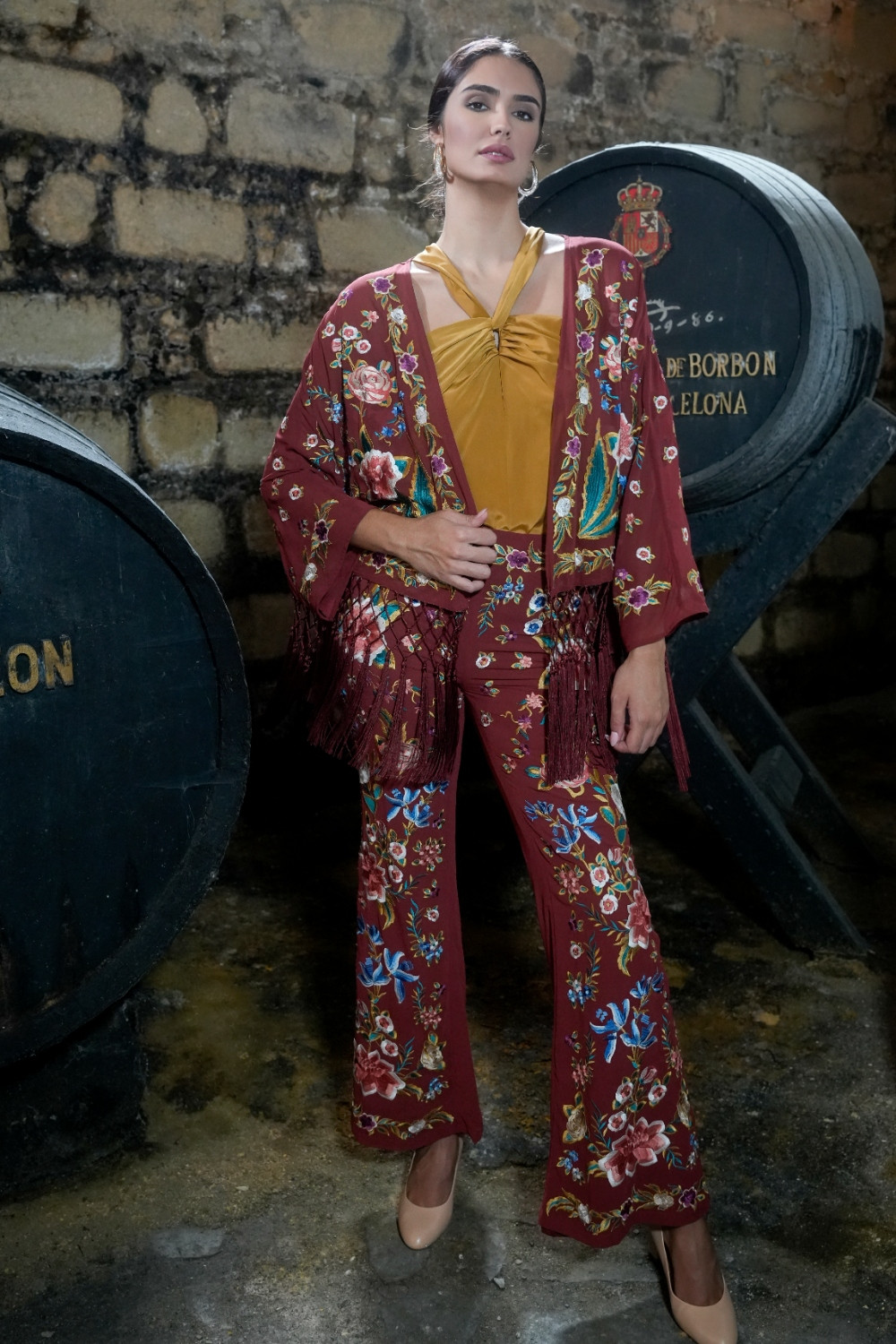 Pantalón Valle marrón Káhyra