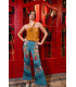 Pantalón Pasodoble aqua Káhyra