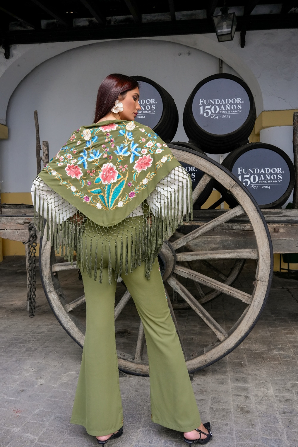 Mantón Valle verde Káhyra