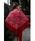 Mantón Feria rojo Káhyra