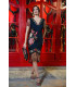 Vestido Flamenco negro Káhyra
