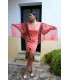 Vestido Flamenco salmón Káhyra