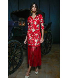 Vestido Chanelando rojo Káhyra