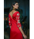 Vestido Chanelando rojo Káhyra