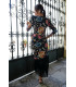 Vestido Macarena mantón káhyra