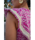 Vestido Lozanía fucsia Káhyra