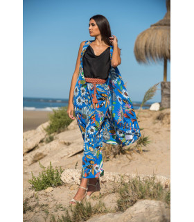 CHALECO JARDÍN AZUL SUNSET AND MOON