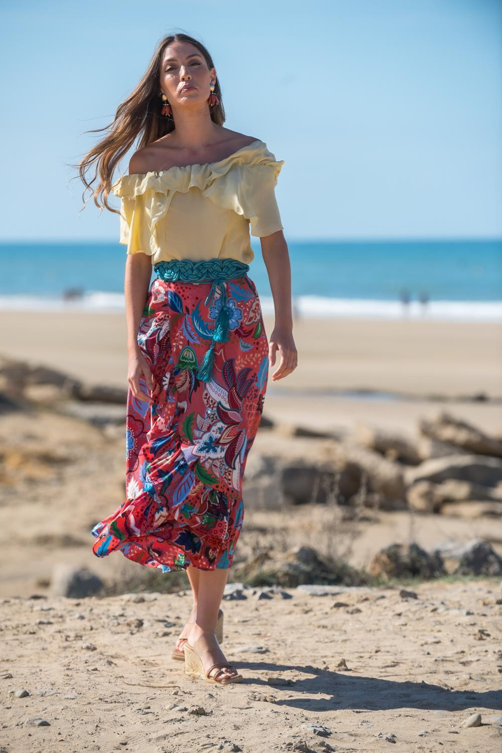FALDA CORALES DEL MAR SUNSET AND MOON