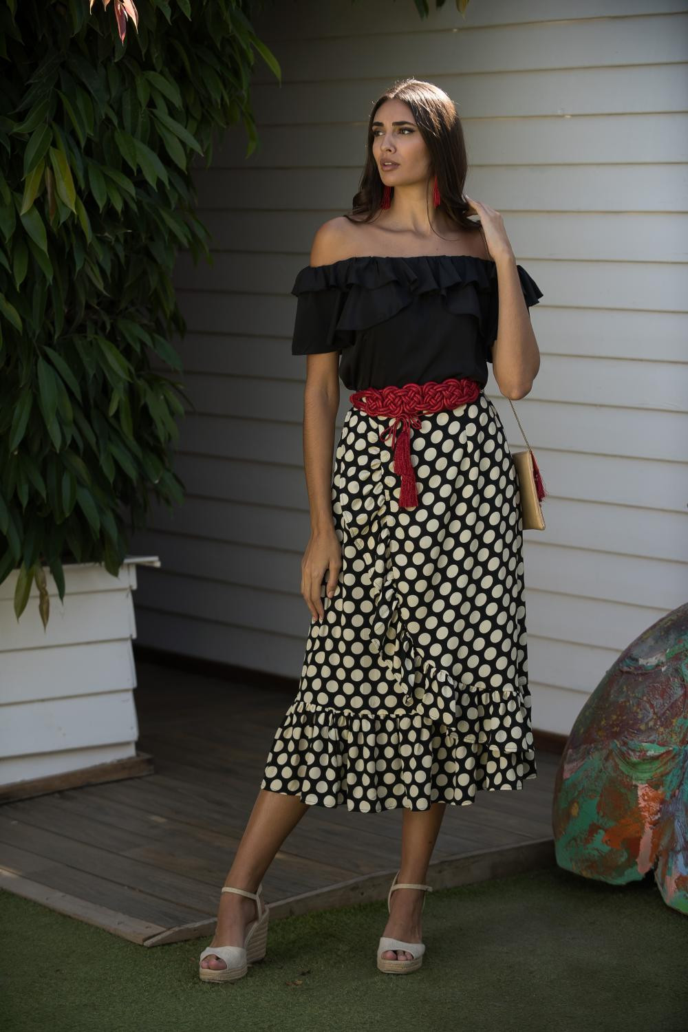 FALDA LUNARES JEREZ SUNSET AND MOON