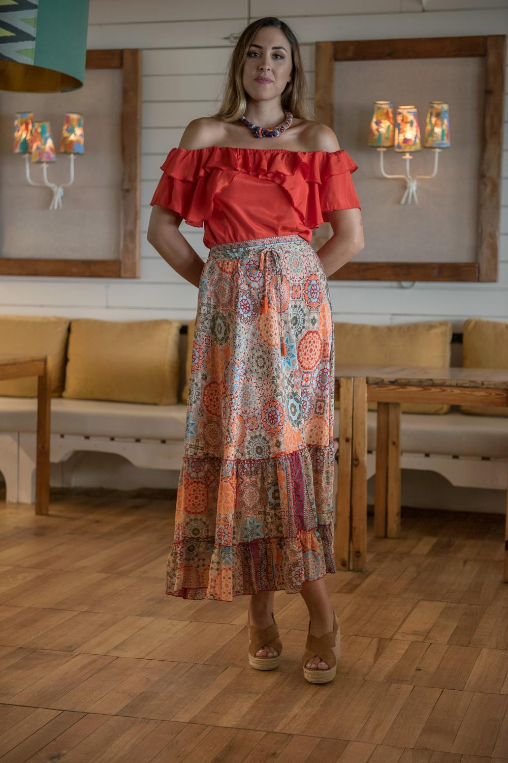 FALDA GRANADA SUNSET AND MOON