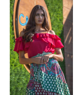 TOP CRUCERO FRESA SUNSET AND MOON