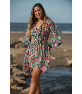 VESTIDO ESCÁNDALO TRENZA SUNSTE AND MOON