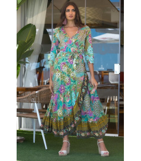 VESTIDO FERIA JARDINJAPO SUNSET AND MOON