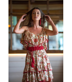 VESTIDO SURF PITIMINI  SUNSET AND MOON