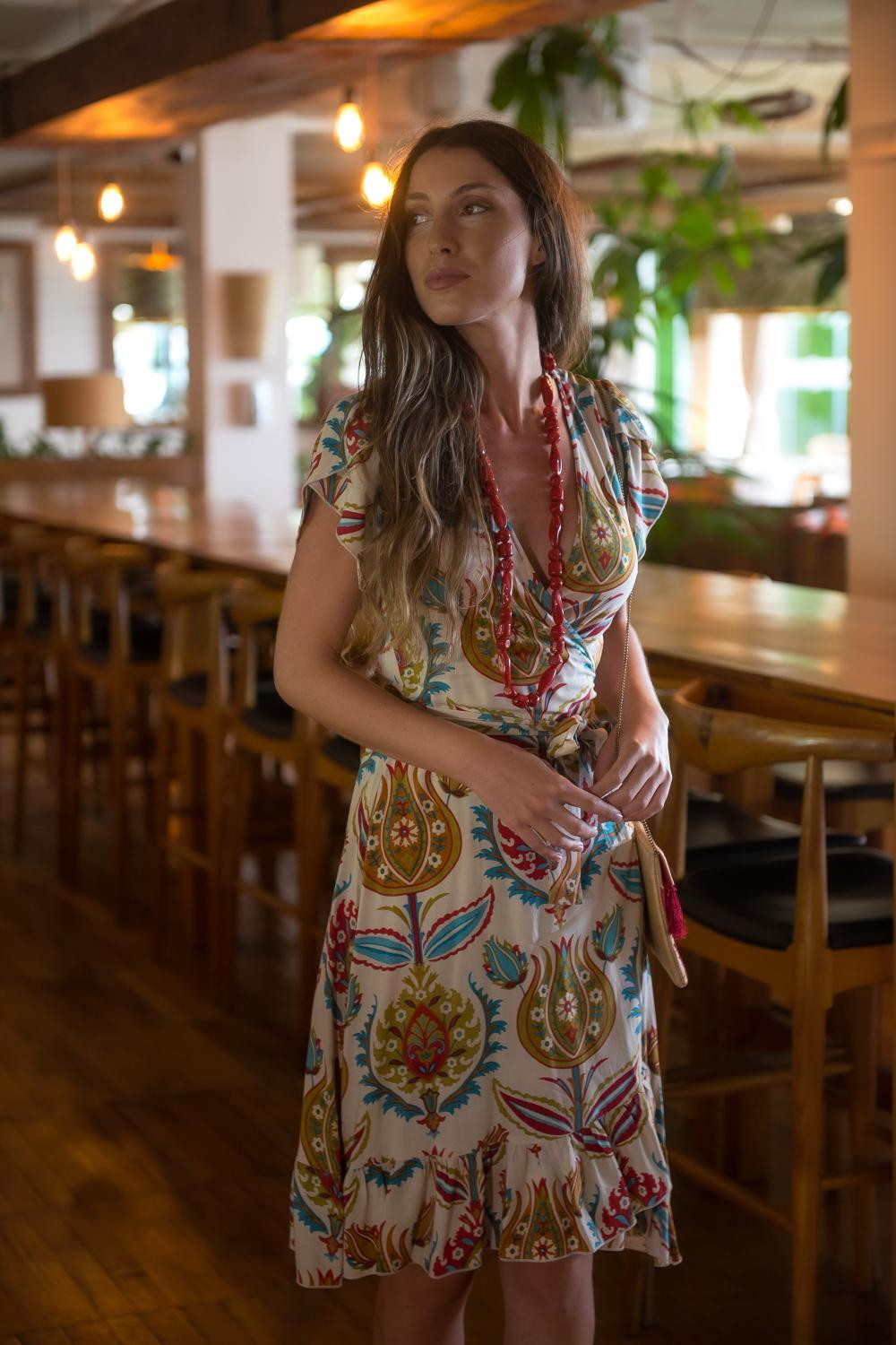 VESTIDO CÁDIZ MEDIEVAL SUNSET AND MOON