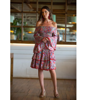 VESTIDO VELERO ÁGATA SUNSET AND MOON