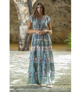 VESTIDO VUELO ROMA SUNSET AND MOON