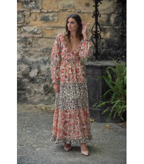 VESTIDO PITIMINI ANIMAL SUNSET AND MOON