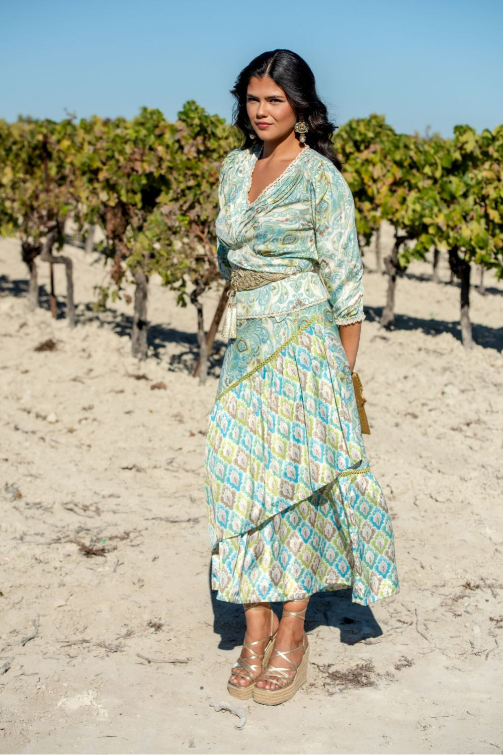 FALDA ALBARIZA ARABE SUNSET& MOON