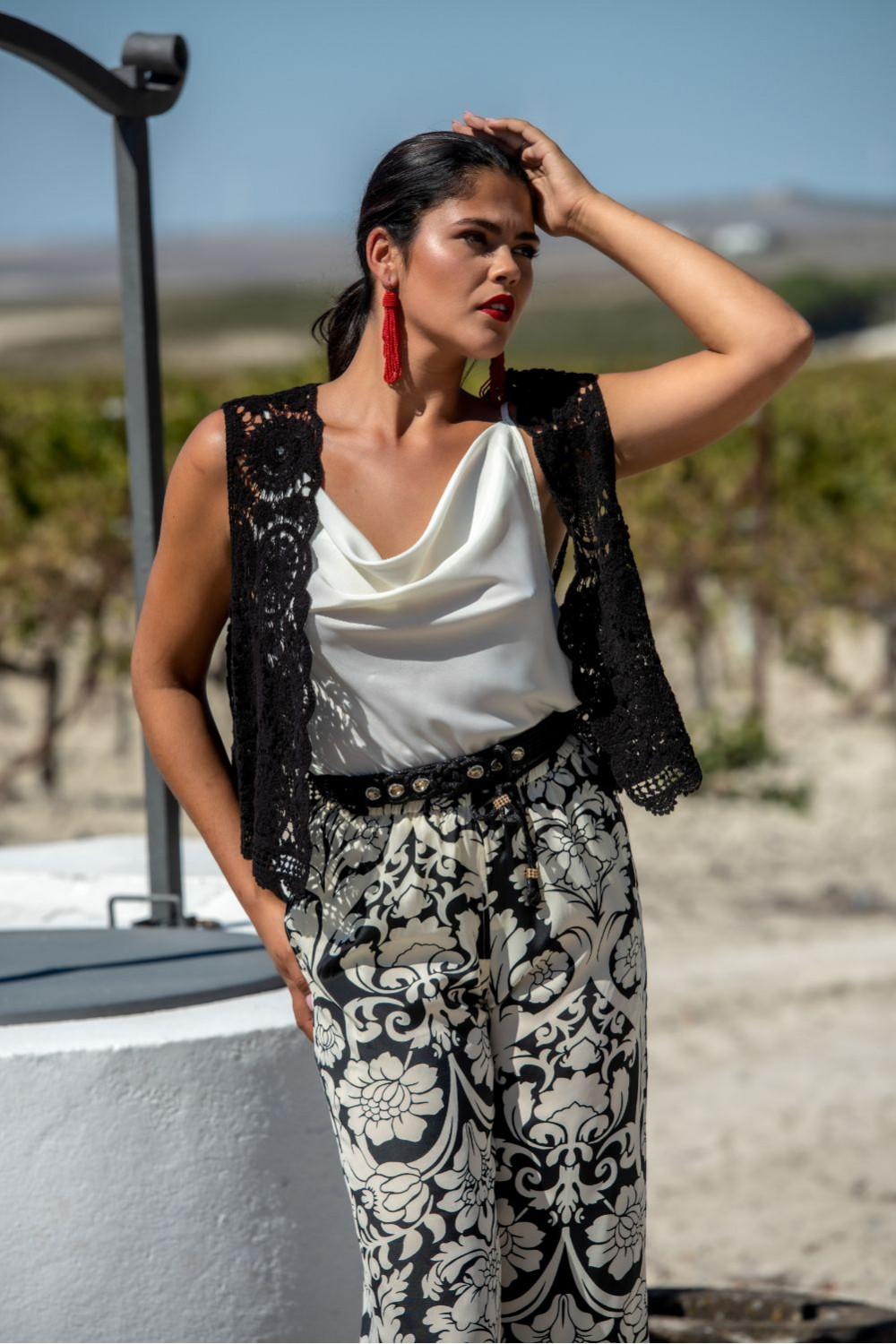 CHALECO TARIFA NEGRO SUNSET & MOON